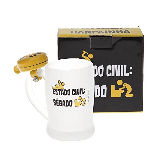 Caneca Zonacriativa C/campainha Estad/civil