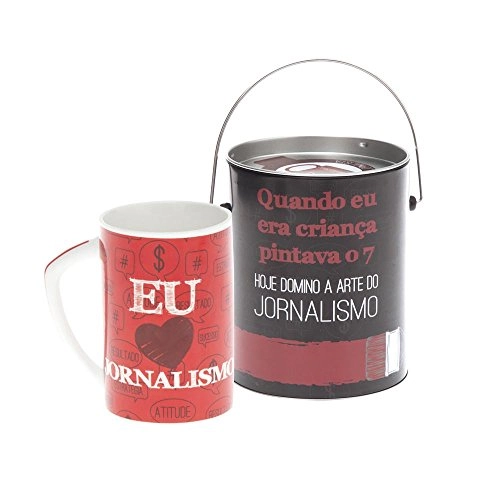 Caneca Zonacriativa Profissoes Jornalismo
