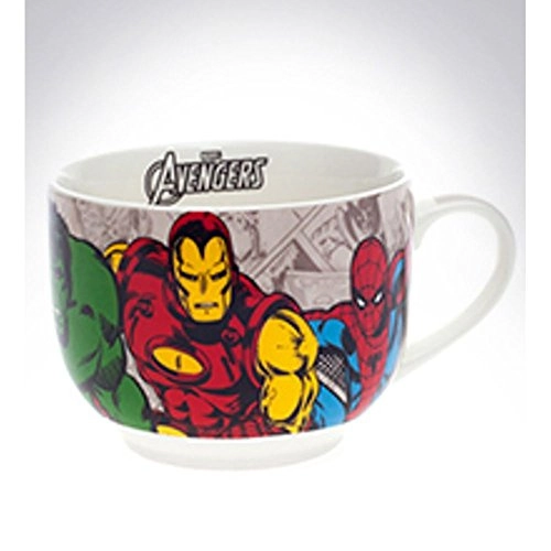 Caneca Sopa Zonacriativa Herois Comics
