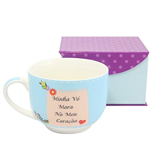 Caneca Sopa Zonacriativa Vo No Meu Coracao