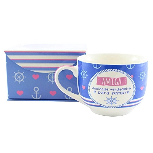 Caneca Sopa Zonacriativa Verdadeira Amizade
