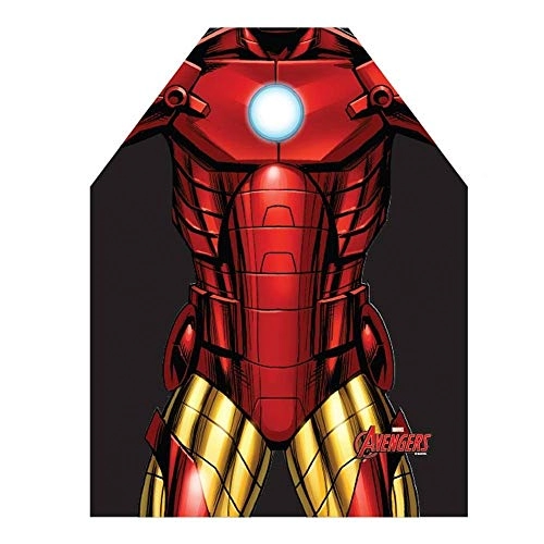 Avental Zonacriativa Expression 80x65cm Iron Man