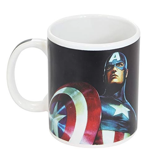 Caneca Magica Zonacriativa Cap.america