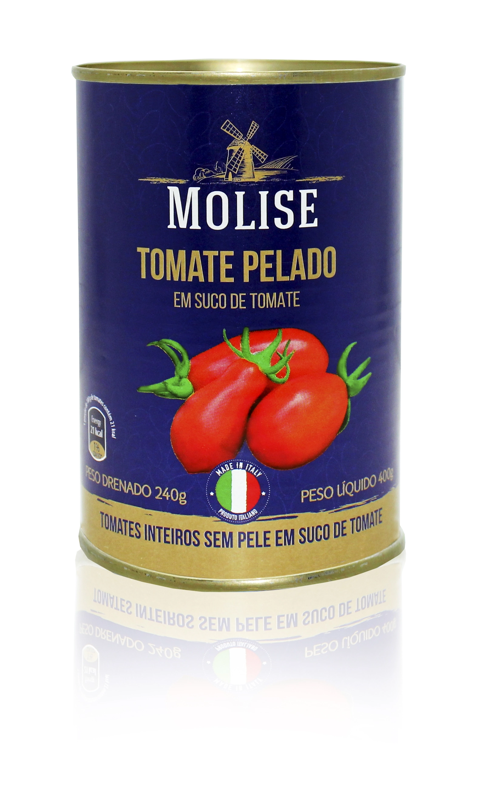 Tomate Pelado Molise Italiano 400g Inteiro