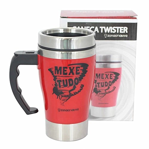 Caneca Twister Mexe Tudo Verm 300ml Zn
