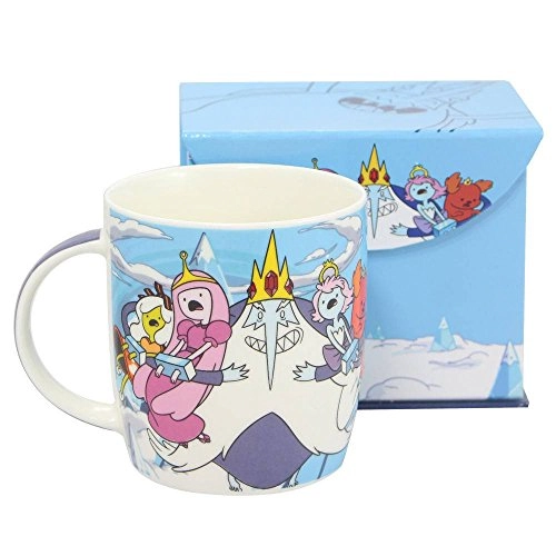 Caneca Zonacriativa 320ml Rei Gelado/princesas
