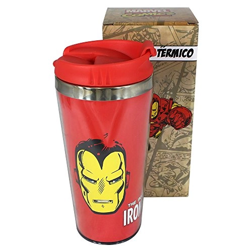 Copo Termica Zonacriativa Iron Man