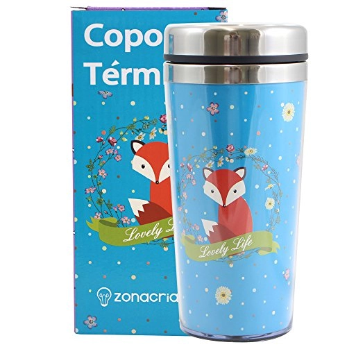 Copo Termico C/ Tampa 450ml Raposinha 10020928