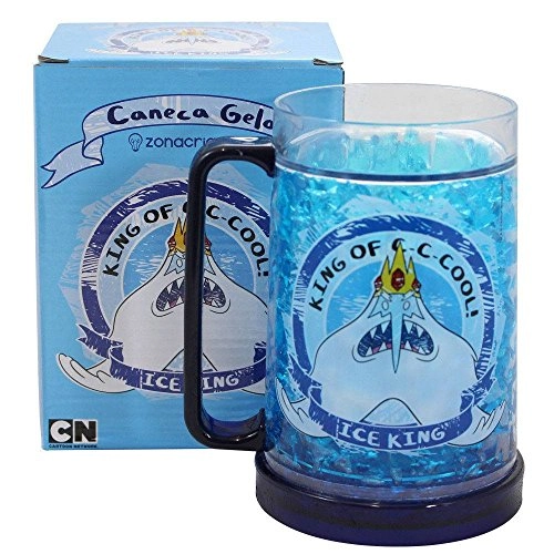 Caneca Chop Zonacriativa 400ml Rei Gelado