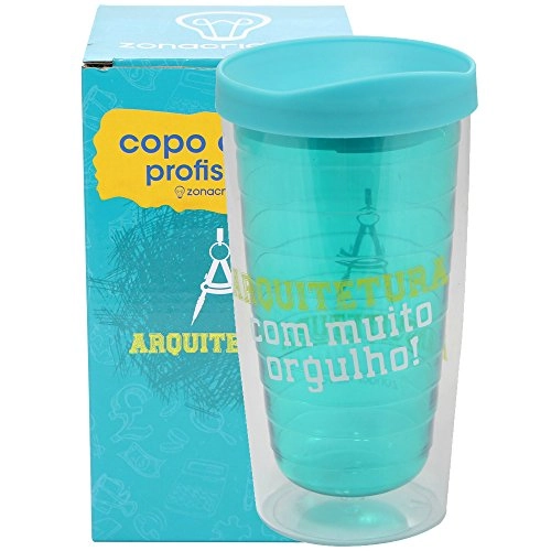 Copo Colors Zonacriativa Profissoes Arquitetura