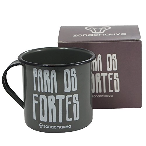 Caneca Zonacriativa 400ml Para Os Fortes