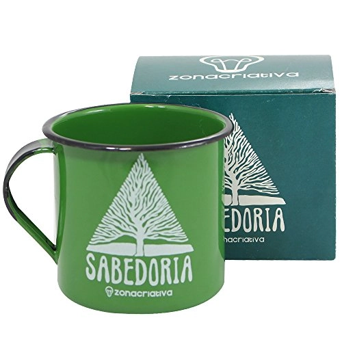 Caneca Zonacriativa 400ml Sabedoria