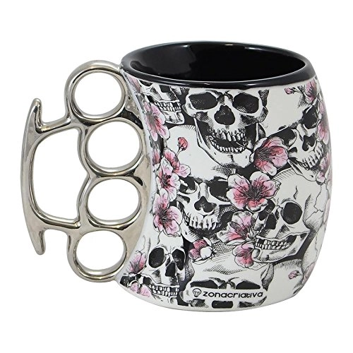 Caneca Soco Ingles Caveira 350ml Zonacriativa