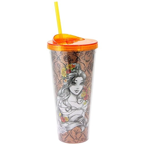 Copo Canudo Zonacriativa 650ml Bela