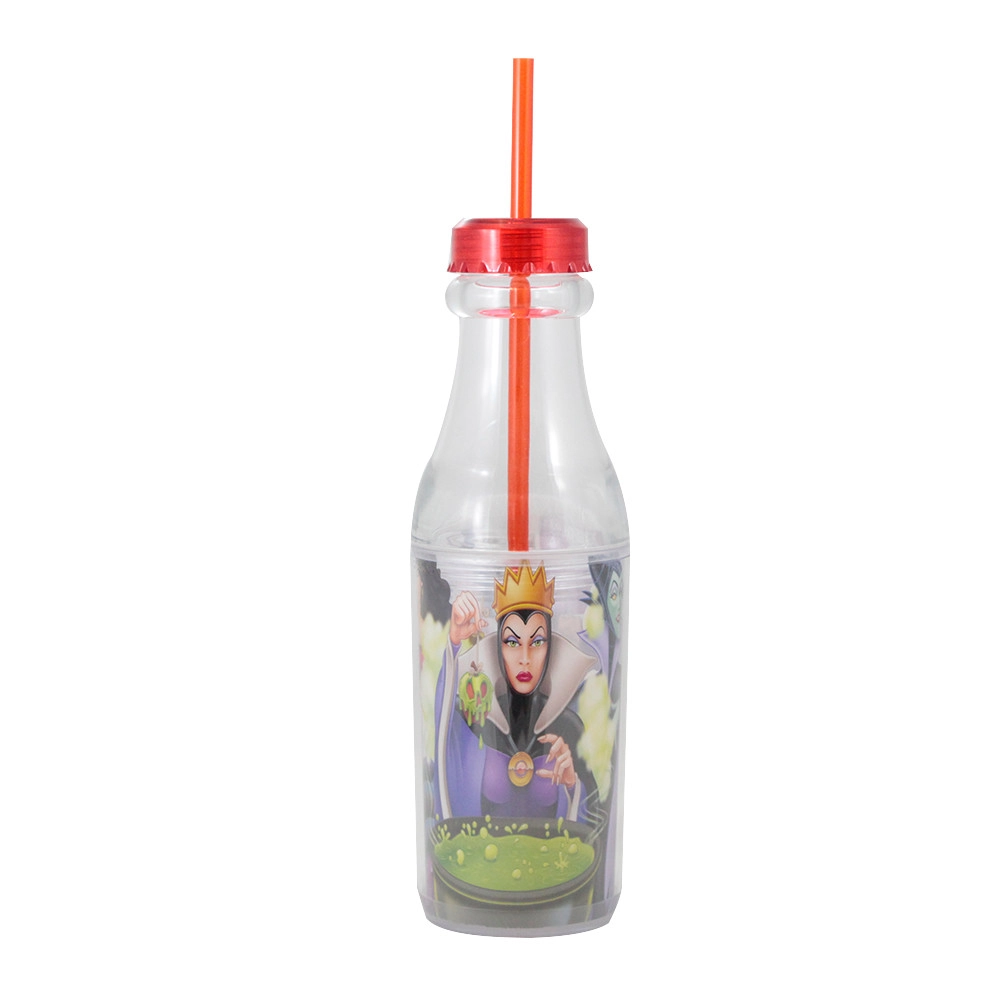 Garrafa Canudo Zonacriativa 500ml Vilas