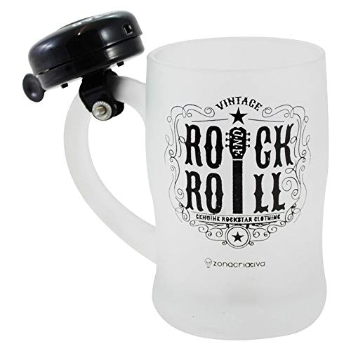 Caneca Com Rock Campainha 400ml Zn
