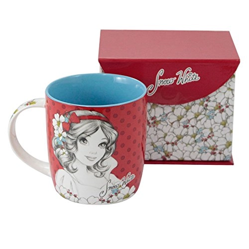 Caneca Zonacriativa 320ml Branca De Neve
