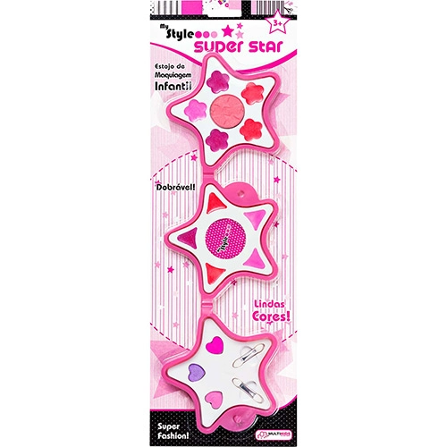 Estojo De Maquiagem My Style Superstar Multikids