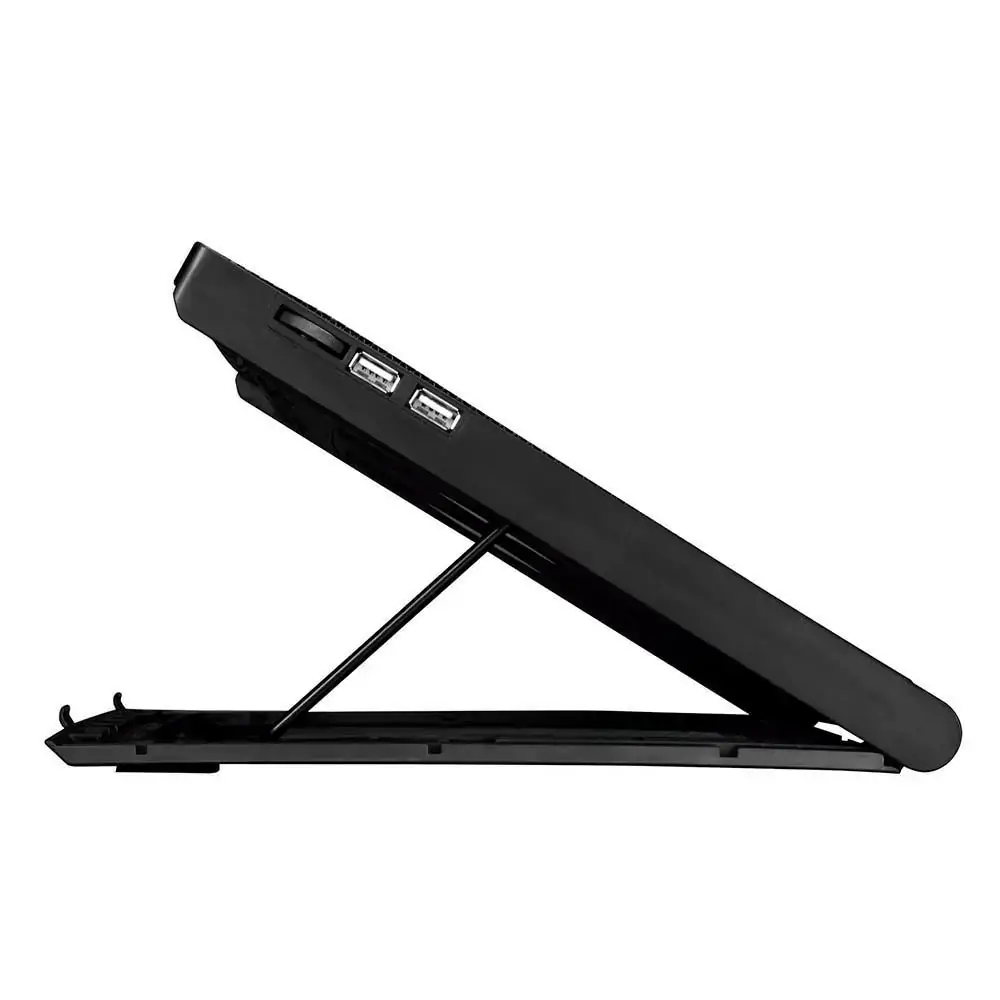 Cooler Para Notebook Warrior Power Gamer Led Verde - Ac267