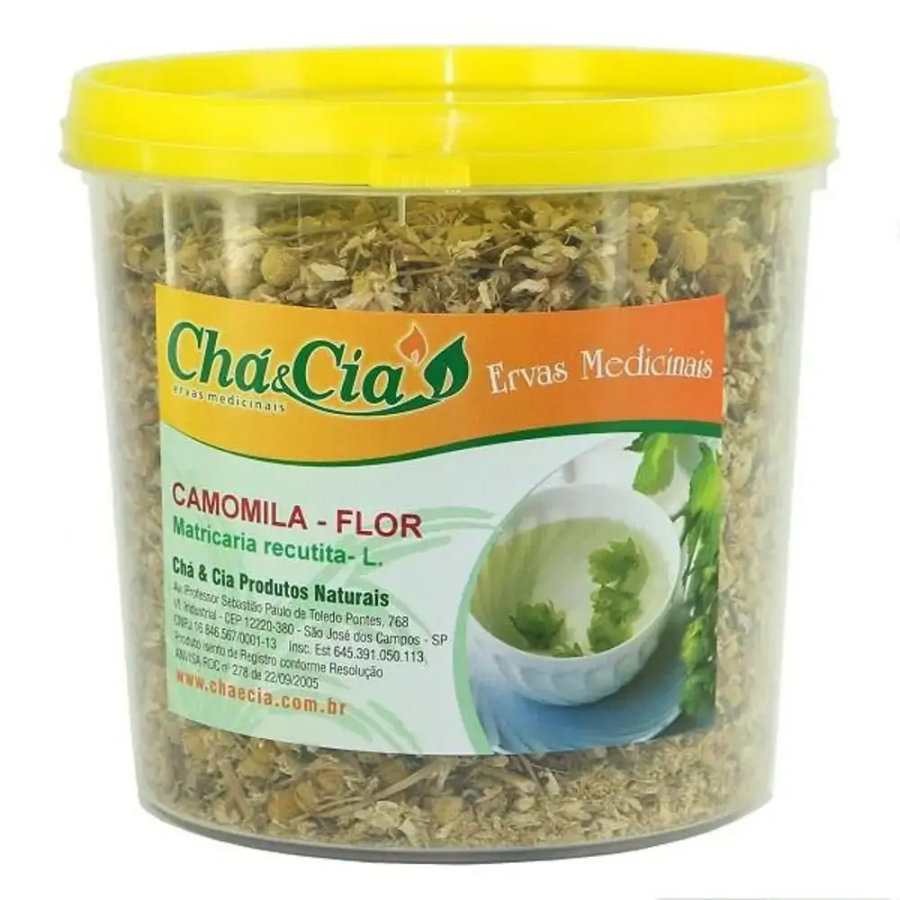 Cha Camomila Flor 100g Cha Cia