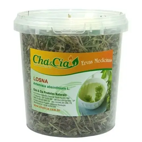Losna 100g Cha E Cia Ervas Medicinais