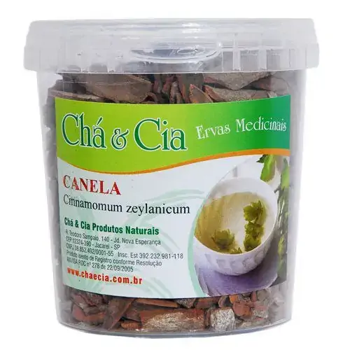 Canela 200g Cha E Cia Ervas Medicinais