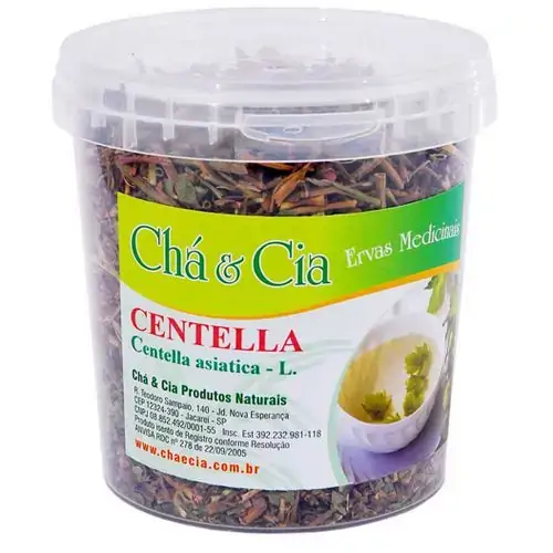 Centella Asiatica 60g Cha E Cia Ervas Medicinais