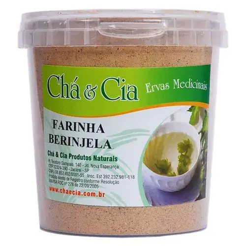 Farinha De Berinjela Cha E Cia