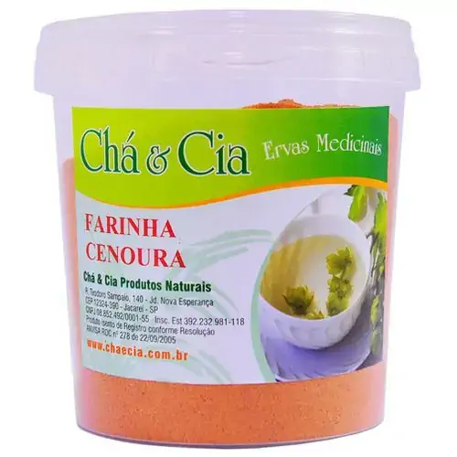 Farinha Cenoura 200g Cha Cia