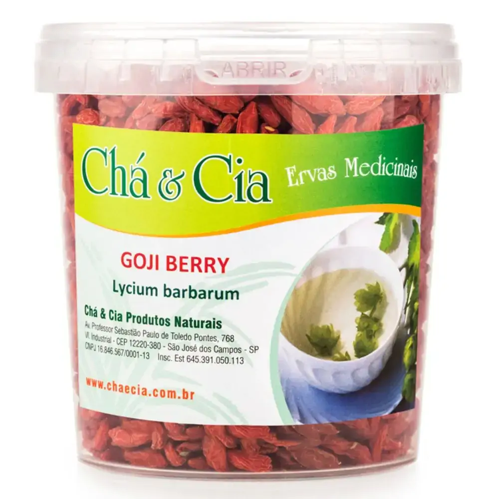 Goji Berry 200g Cha E Cia Ervas Medicinais