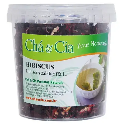 Cha Hibiscus 100g Cha E Cia