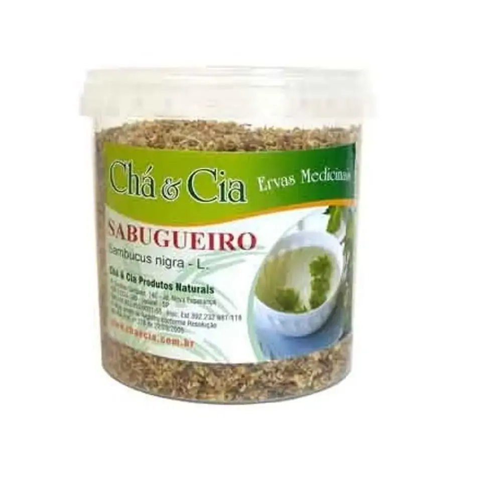 Sabugueiro 60g Cha E Cia Ervas Medicinais