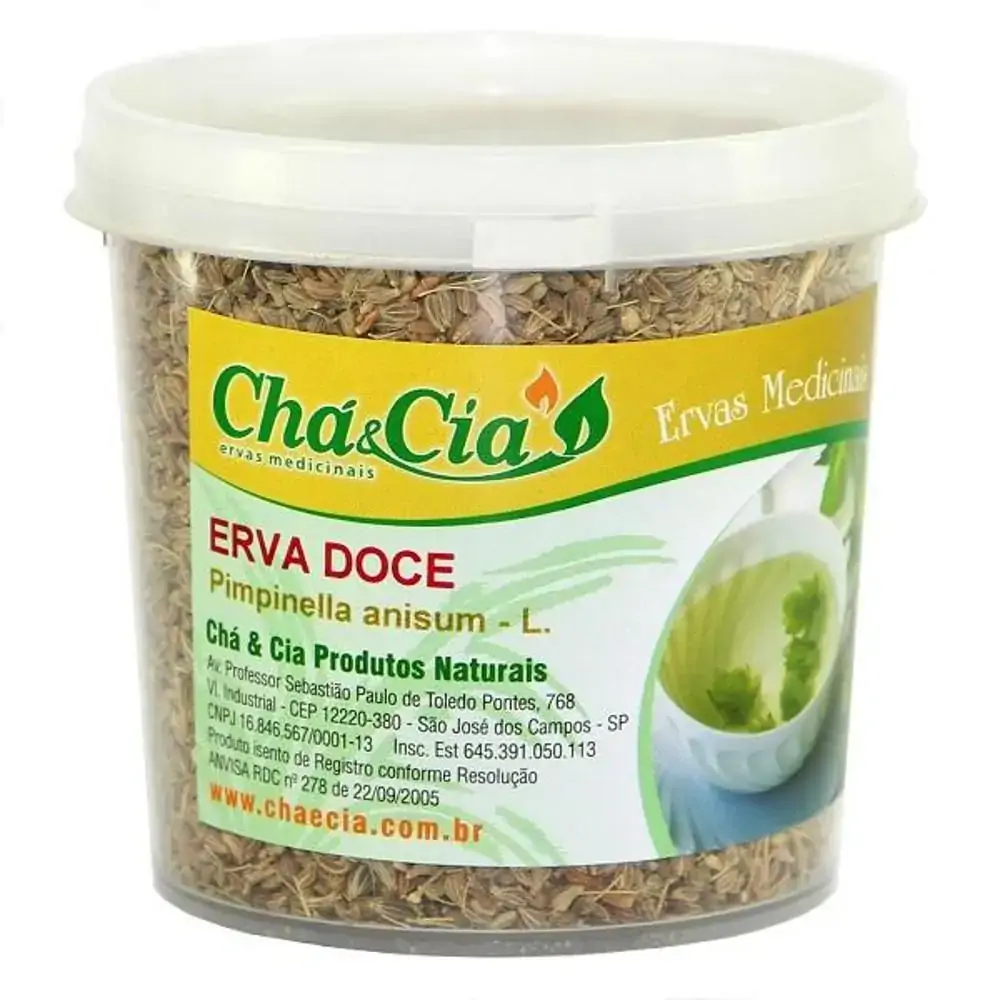 Erva Doce 100g Cha E Cia Ervas Medicinais