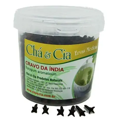 Cravo Da India Em Flor 60g Cha E Cia Ervas Medicinais