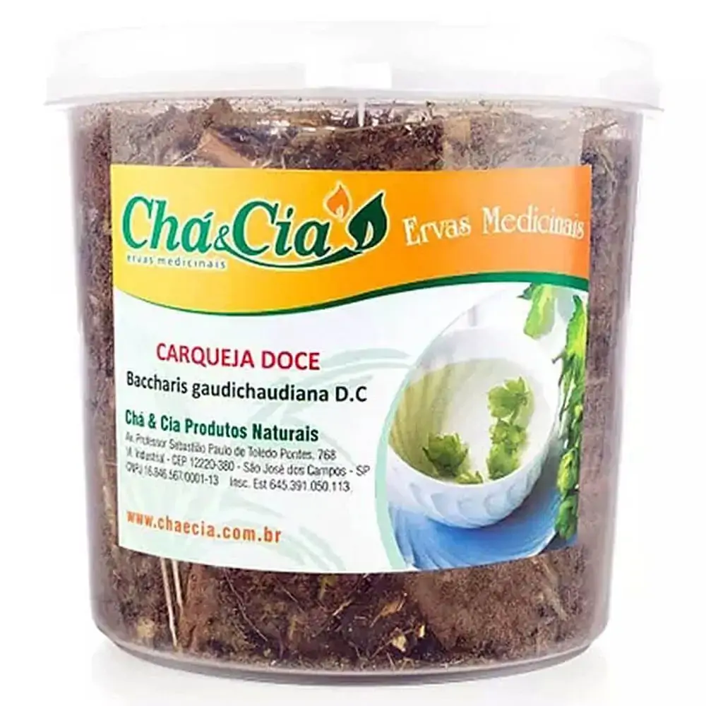 Carqueja Doce 60g Cha E Cia Ervas Medicinais