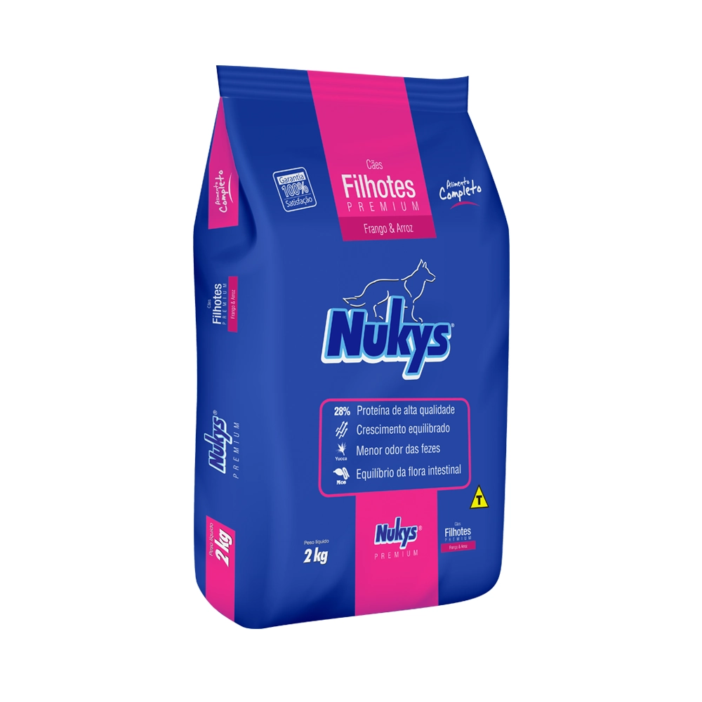 Nukys Raças Pequenas 2 Kg
