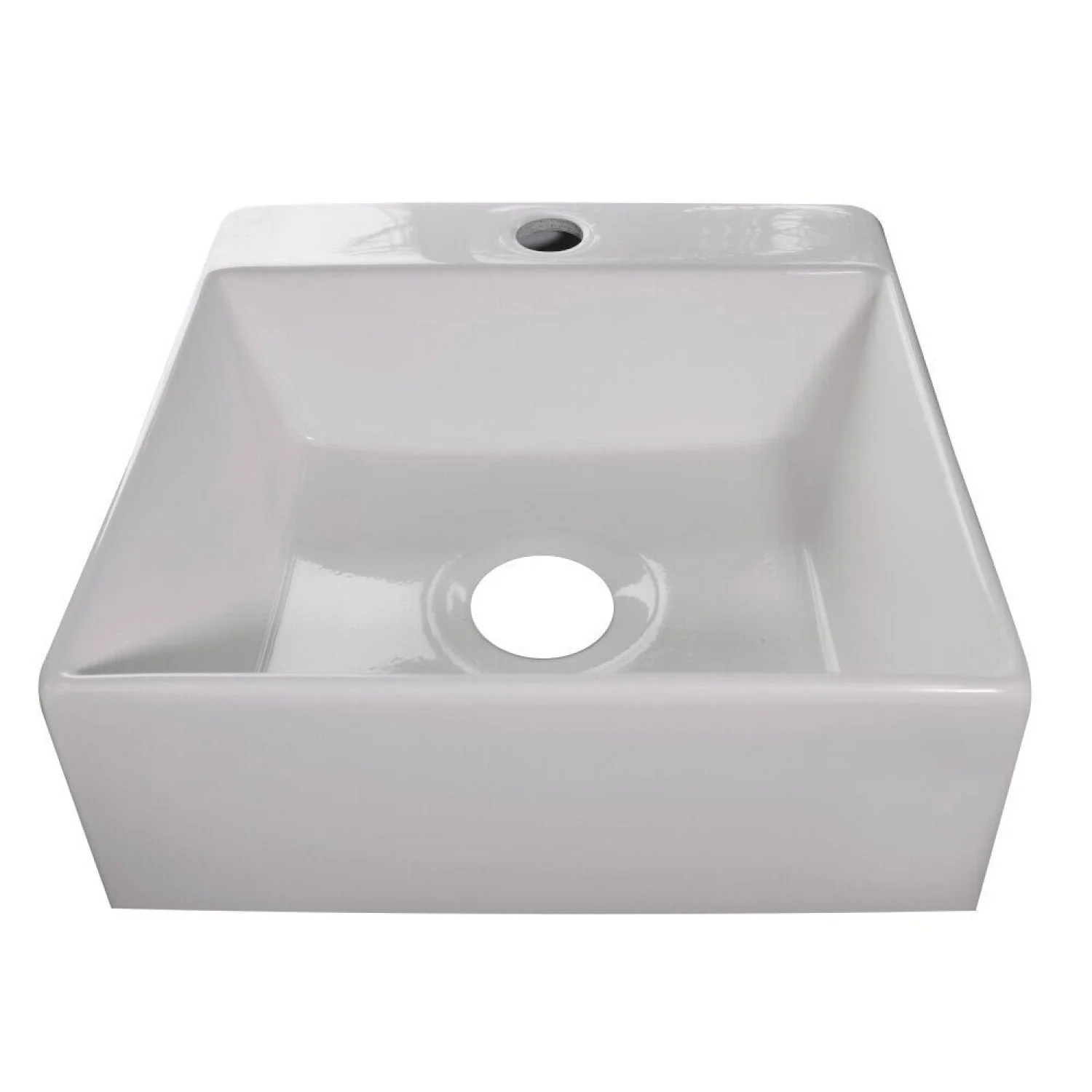 Cuba Para Banheiro Em Mármore Sintético 30cm Cubo Fit Cozimax