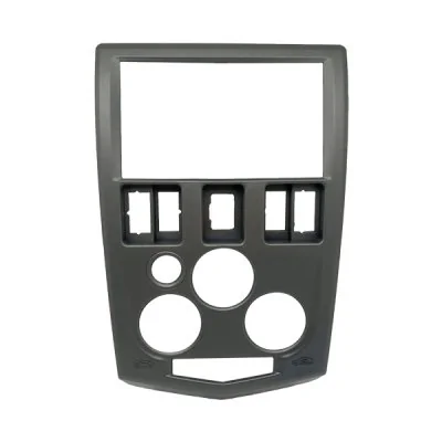 Moldura de Som 2 Din Prata - FIAMON SOUND 4088