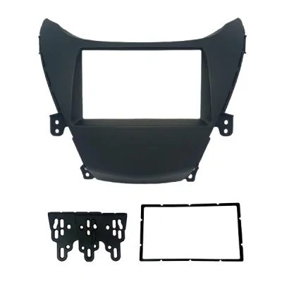 Moldura de Som 2 Din Preta - FIAMON SOUND 3161