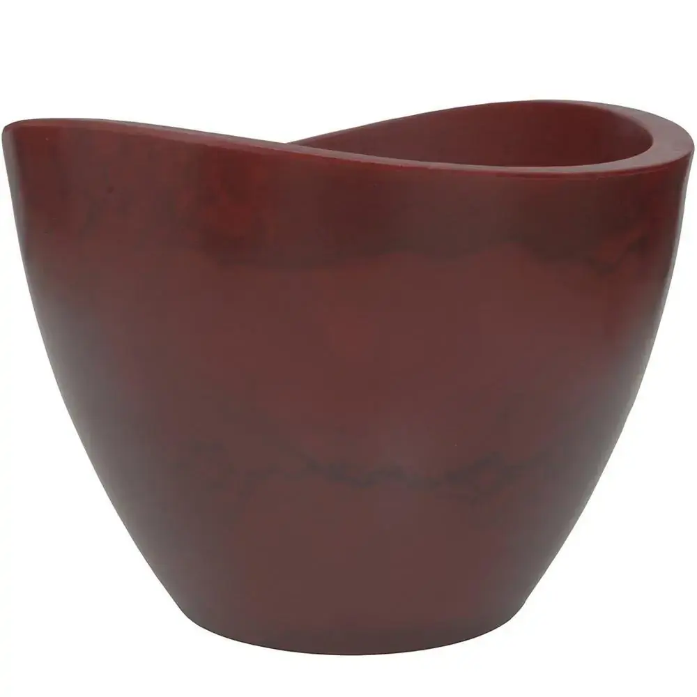 Vaso em Polietileno Cone Copacabana 65x45cm Antique Vermelho