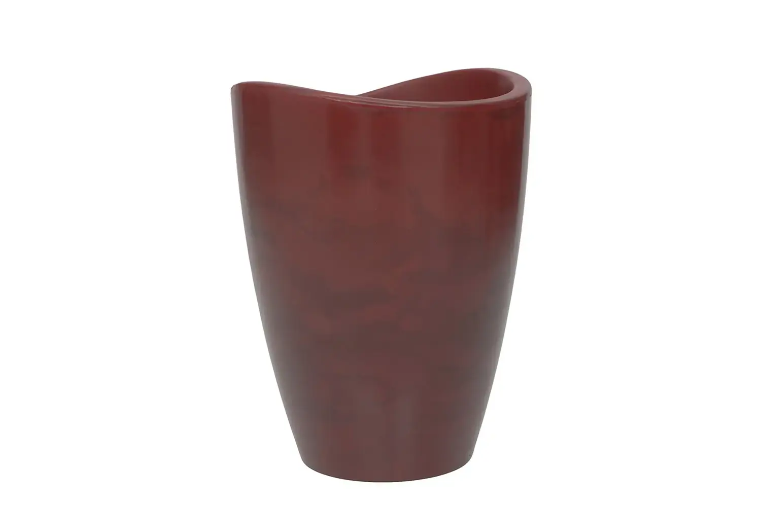 Vaso em Polietileno Alto Copacabana 40x54cm Antique Vermelho