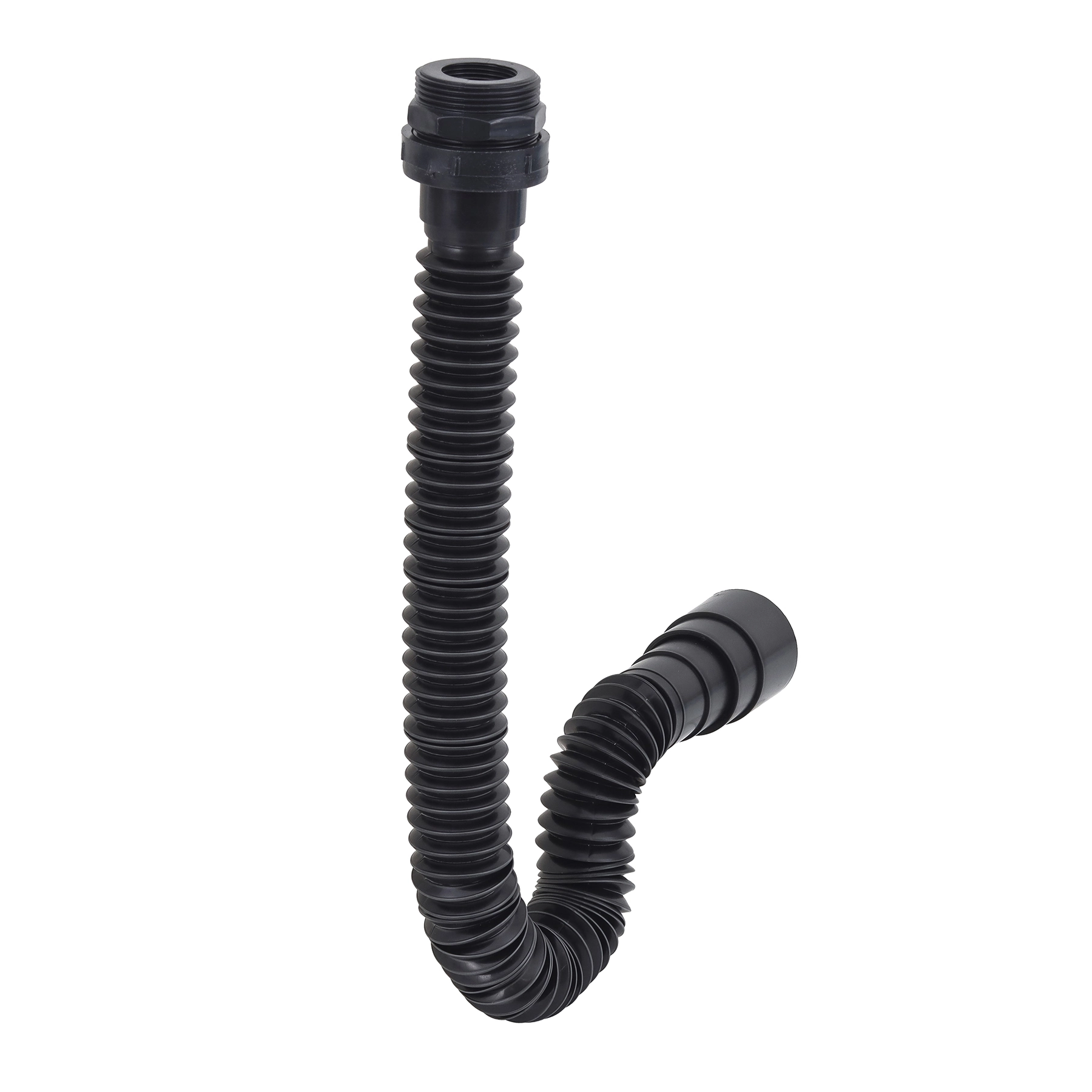 Sifão Universal Extensível Plástico 29cm com Porca Globalplastic