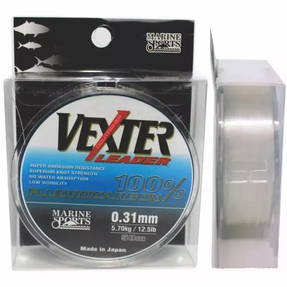 Linha Vexter Leader Fluorocarbon 0,31mm 50m