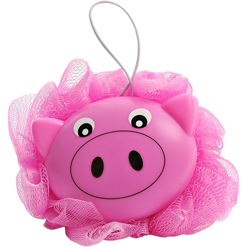 Bucha Atelier Do Banho Nylon Porco Rosa