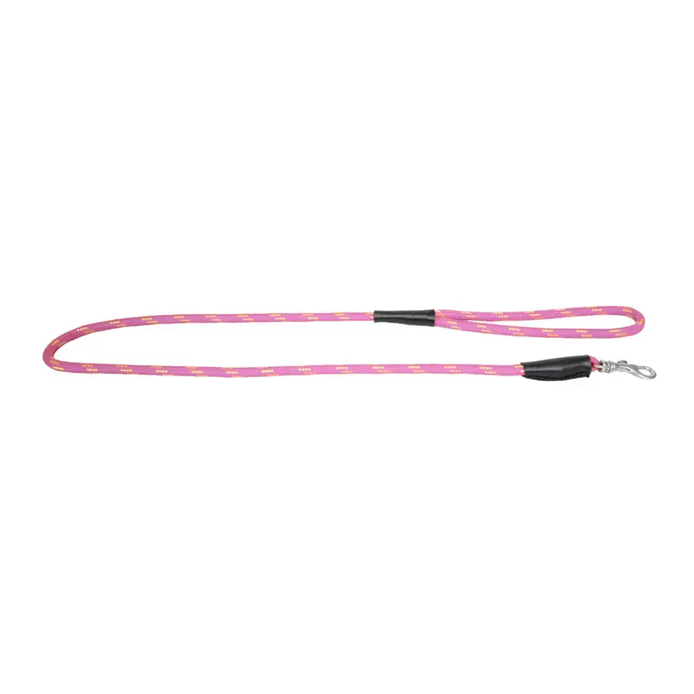 Guia Mosquetão Giratório Rosa São Benedito 1,2cm x 100cm