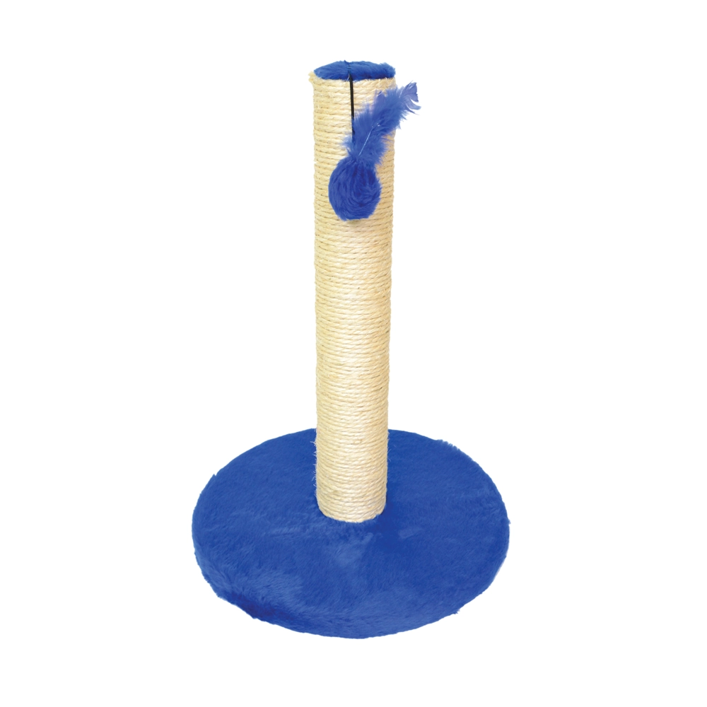 Arranhador 1 Plataforma G Pelucia Lisa Azul