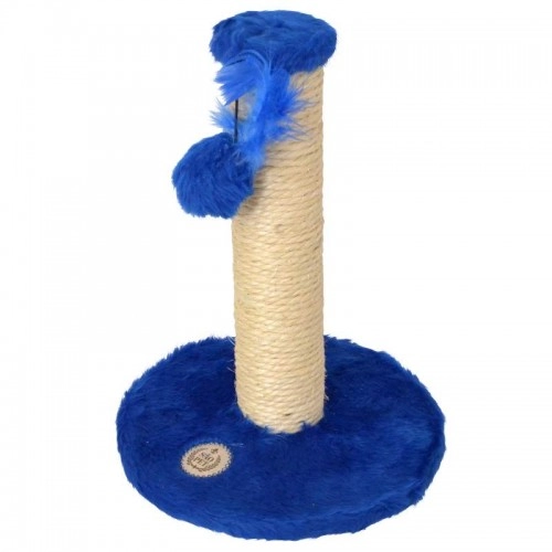 Arranhador Tamanho M Pelucia Azul