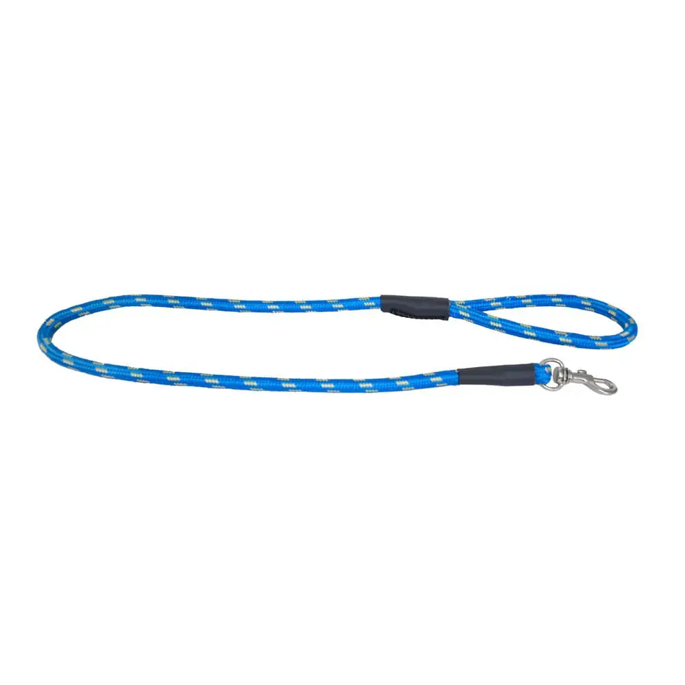 Guia Redonda Mosquetão Giratório Azul São Benedito 9 mm x 100 cm