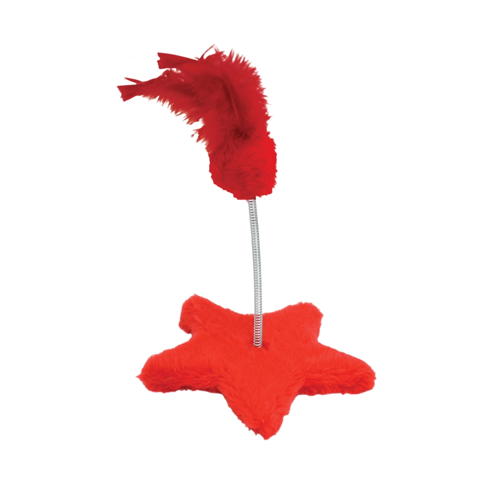 Arranhador Estrela São Pet Vermelho