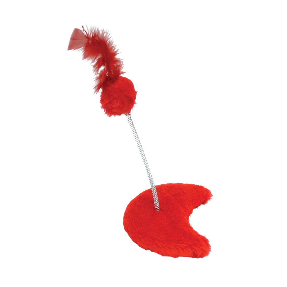 Brinquedo Arranhador São Pet Para Gatos Lua Vermelho